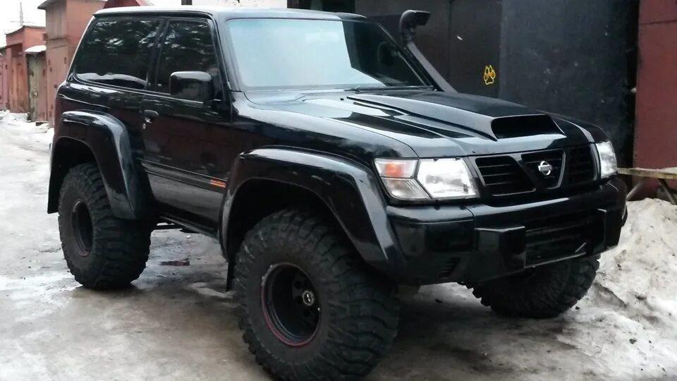 Ниссан патрол 3х дверный тюнинг Расширители на Nissan PatrolGR Y61 (дорестаил) - Nissan Patrol GR II (Y61), 4,2 