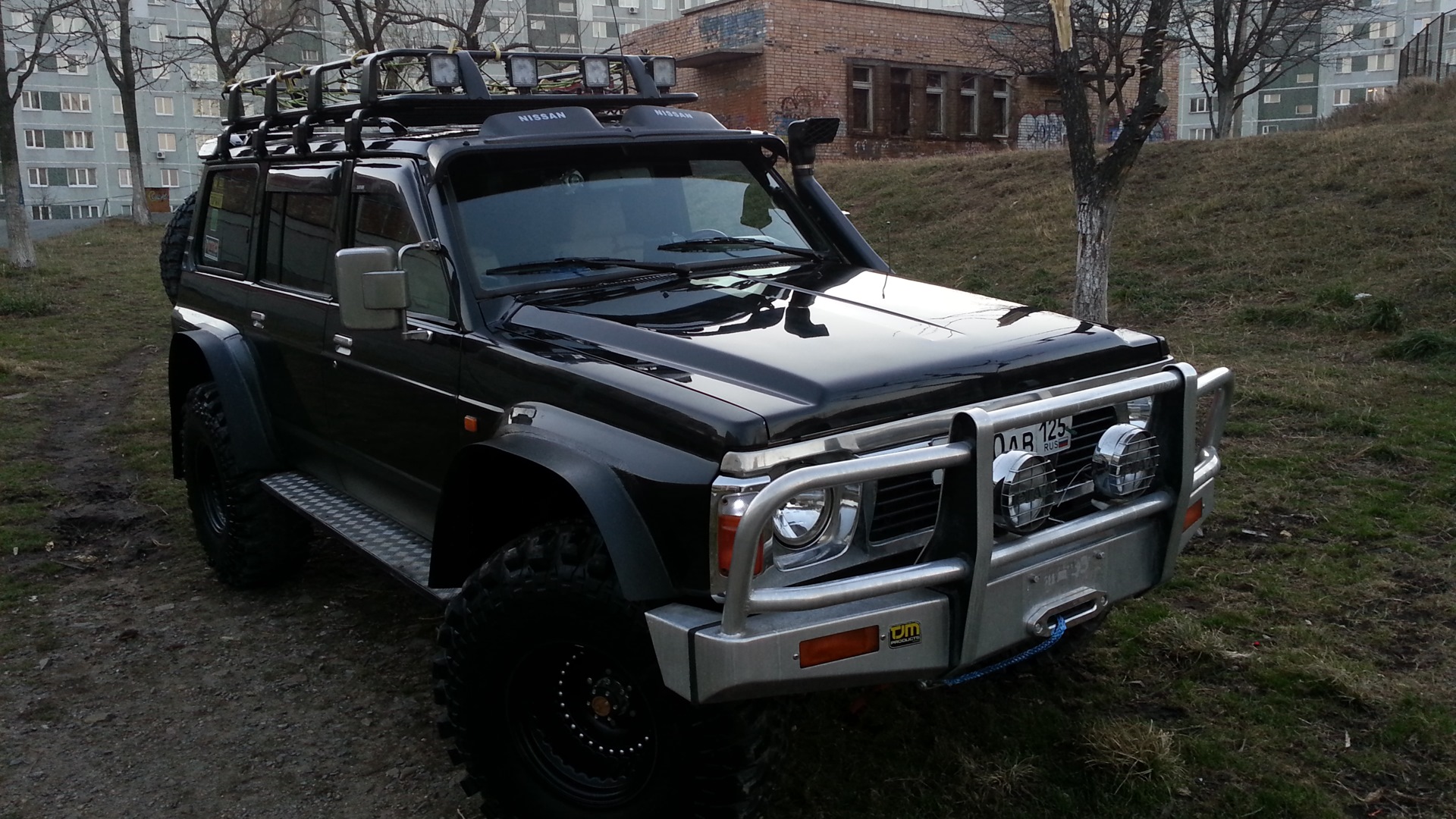 Ниссан патрол 60 тюнинг Nissan Patrol GR I (Y60) 4.2 дизельный 1993 зверь на DRIVE2