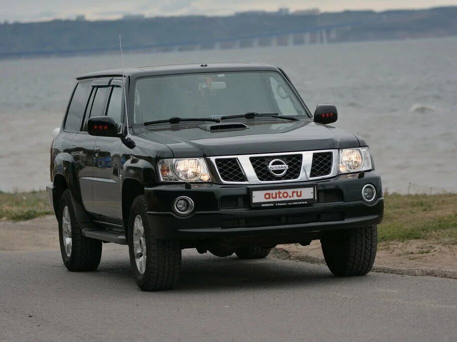 Ниссан патрол 61 фото Купить б/у Nissan Patrol V (Y61) Рестайлинг 3.0d AT (160 л.с.) 4WD дизель автома