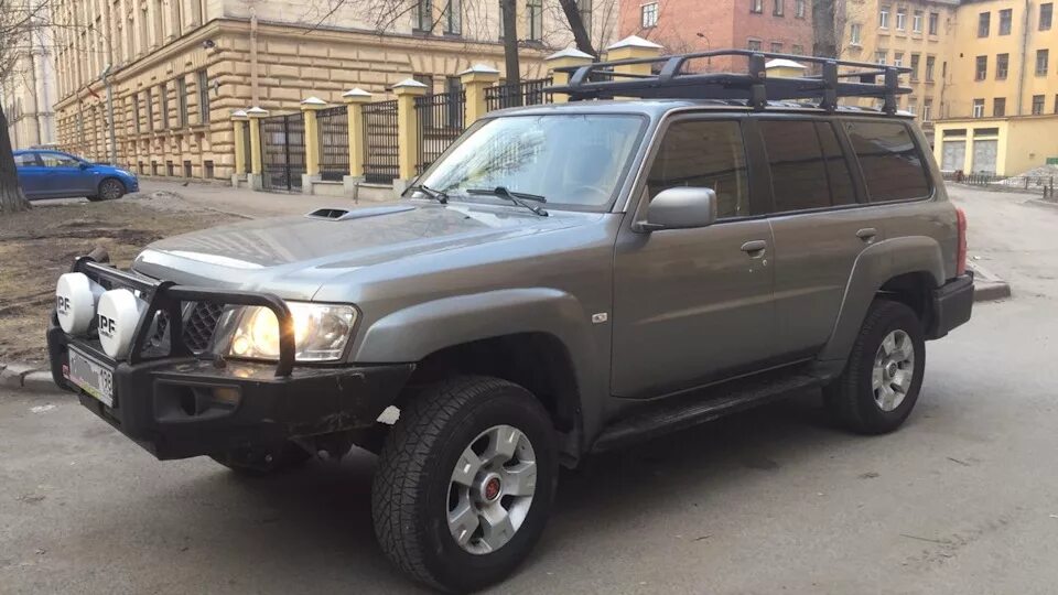 Ниссан патрол 61 кузов фото Nissan Patrol (Y61) 3.0 дизельный 2007 на DRIVE2