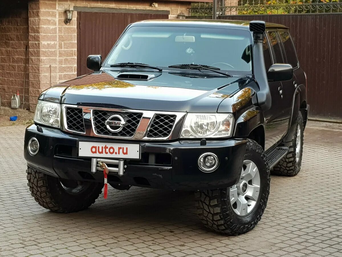 Ниссан патрол 61 кузов фото Купить б/у Nissan Patrol V (Y61) Рестайлинг 3.0d MT (160 л.с.) 4WD дизель механи