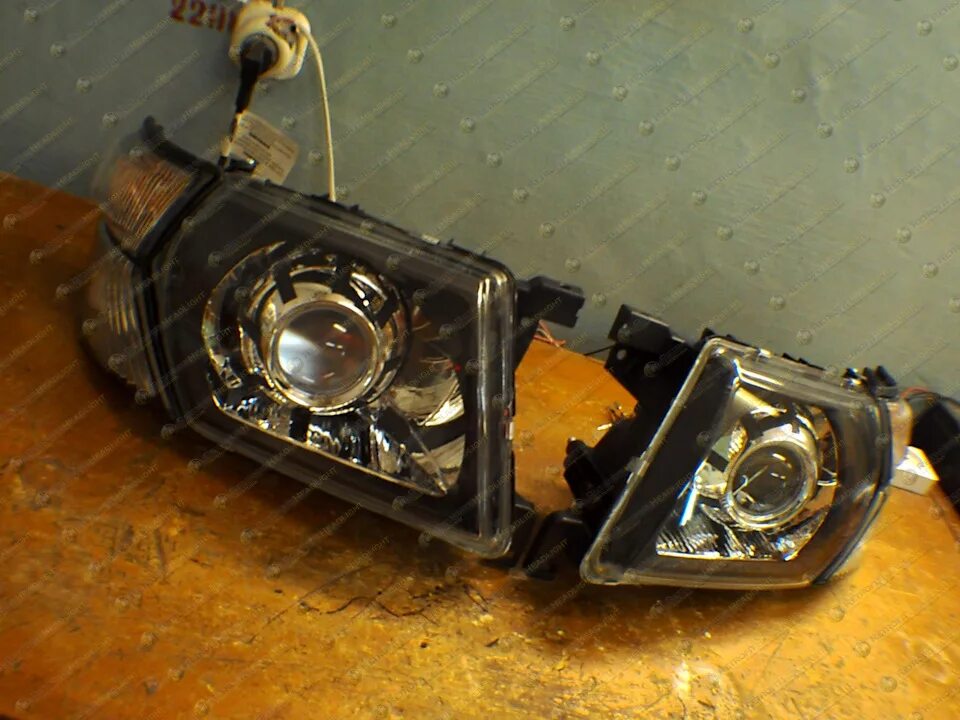 Ниссан патрол фара тюнинг Светодиодные фары Nissan Patrol GR Y61 99-05 - Ledstudio на DRIVE2