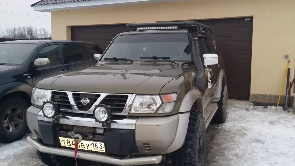 Ниссан патрол фара тюнинг Свет на патруле. - Nissan Patrol (Y61), 4,5 л, 1998 года тюнинг DRIVE2