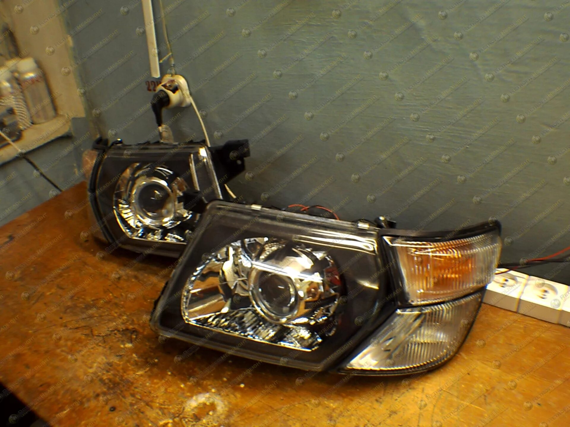 Ниссан патрол фара тюнинг Светодиодные фары Nissan Patrol GR Y61 99-05 - Ledstudio на DRIVE2