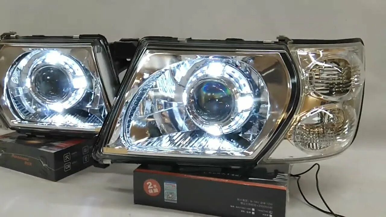 Ниссан патрол фара тюнинг Nissan Patrol 1998 фары модернизация - YouTube