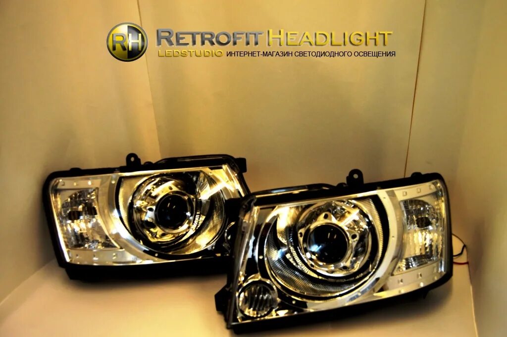 Ниссан патрол фара тюнинг БИКСЕНОНОВЫЕ ФАРЫ ДЛЯ NISSAN PATROL GR Y61 (05-)