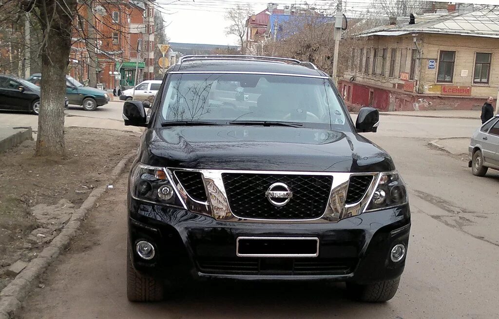 Ниссан патрол фара тюнинг Nissan Patrol VI Y62 - покраска фар Студия автосвета Галогену NET