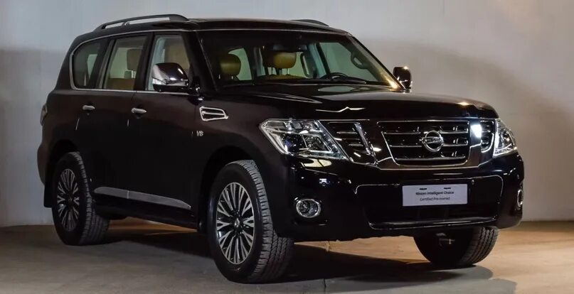 Ниссан патрол фото цена 2024 Комплект ковриков с бортами в салон и ковёр в багажник для Nissan Patrol Y62 202