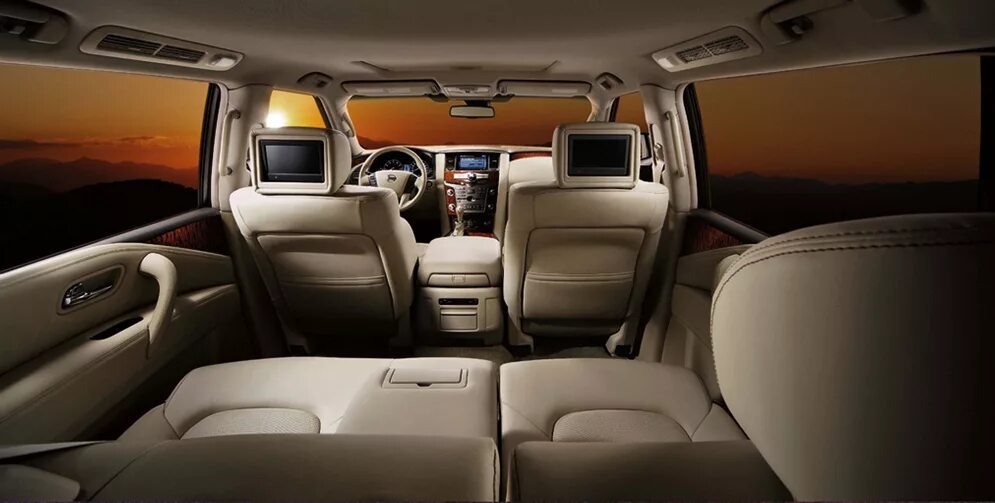 Ниссан патрол салон фото Форма одежды - гражданская: тест-драйв Nissan Patrol Y62 - КОЛЕСА.ру - автомобил