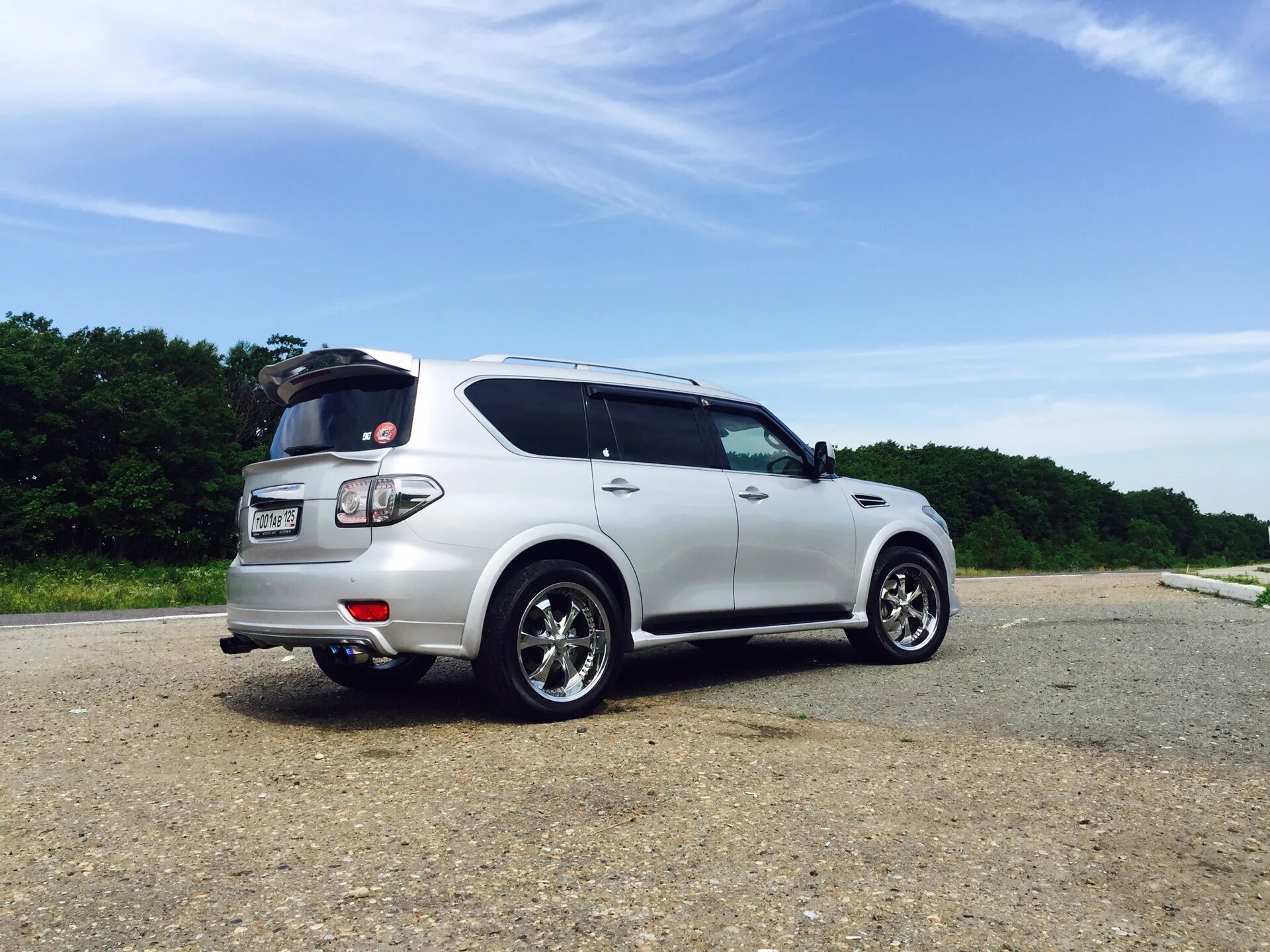 Ниссан патрол тюнинг фото Продам обвес IMPUL model 2 . - Nissan Patrol (Y62), 5,6 л, 2010 года тюнинг DRIV