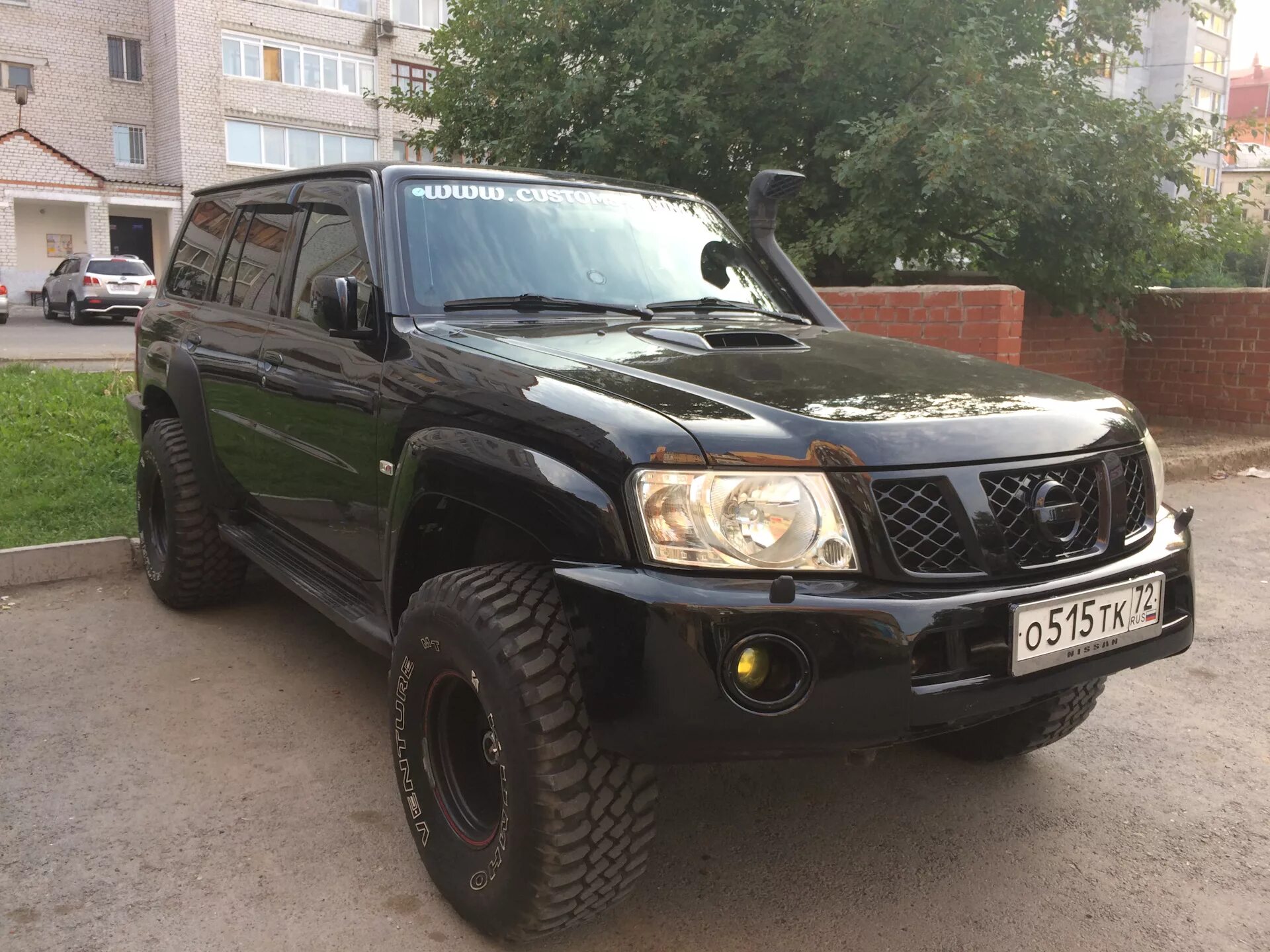 Ниссан патрол тюнинг фото № 47 Немного фото - Nissan Patrol GR II (Y61), 3 л, 2007 года фотография DRIVE2
