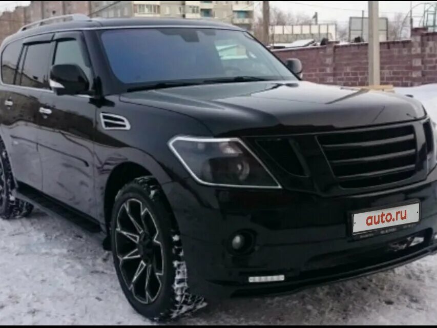 Ниссан патрол тюнинг фото Купить б/у Nissan Patrol VI (Y62) 5.6 AT (405 л.с.) 4WD бензин автомат в Петроза