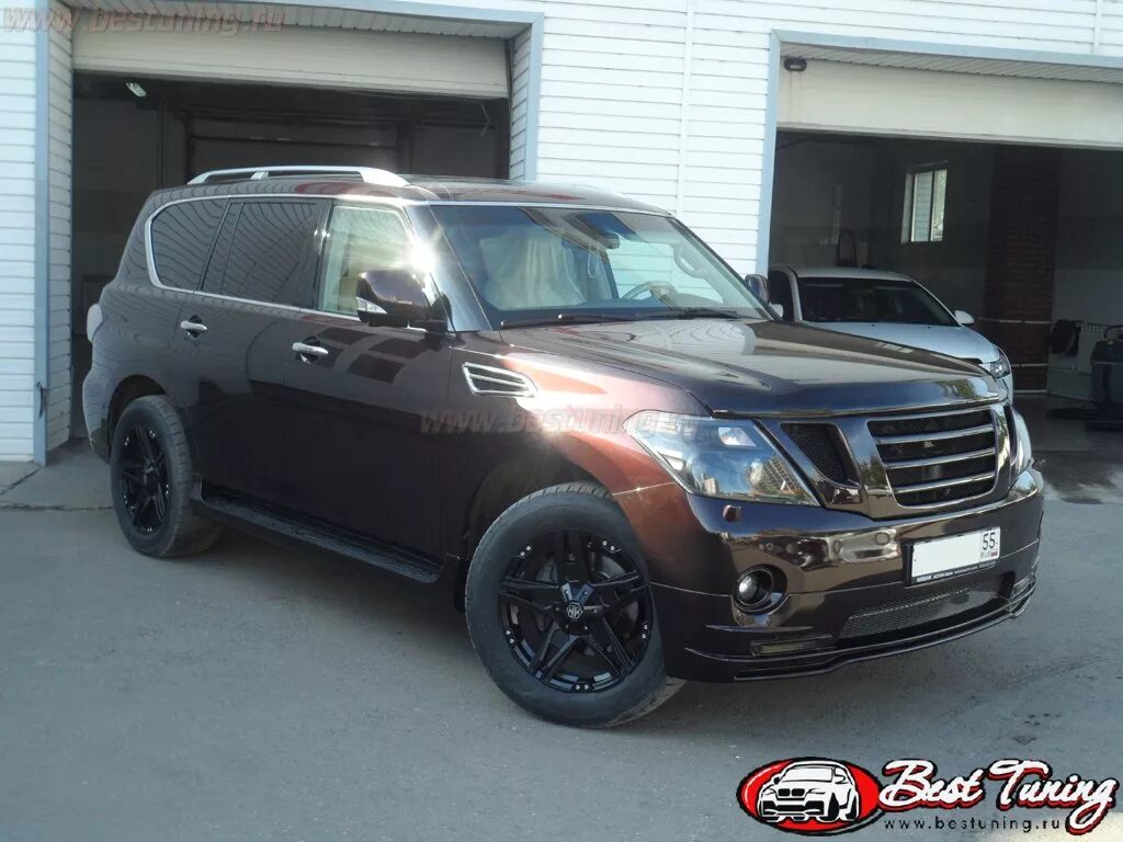 Ниссан патрол тюнинг фото Комплект обвеса для Nissan Patrol Y62 2010+ от Impul Type 1