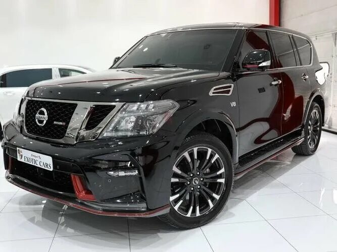 Ниссан патрол тюнинг фото Купить б/у Nissan Patrol VI (Y62) Рестайлинг 5.6 AT (405 л.с.) 4WD бензин автома