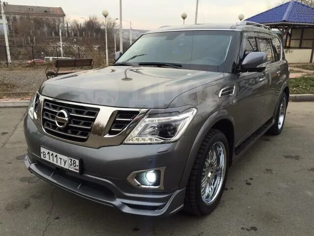 Ниссан патрол тюнинг купить Купить Обвес + решетка радиатора, тюнинг, комплект, Impul Nissan Patrol, Y62 во 