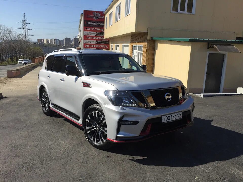 Ниссан патрол тюнинг купить Nismo y62 - Nissan Patrol (Y62), 5,6 л, 2010 года тюнинг DRIVE2