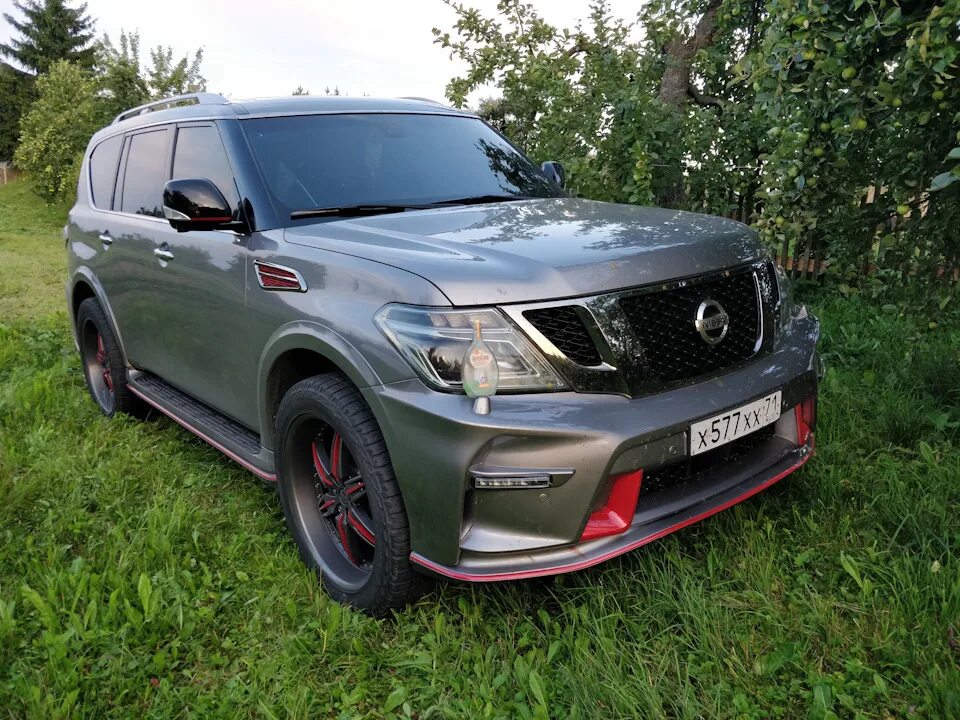 Ниссан патрол тюнинг купить Последние штрихи. - Nissan Patrol (Y62), 5,6 л, 2010 года стайлинг DRIVE2