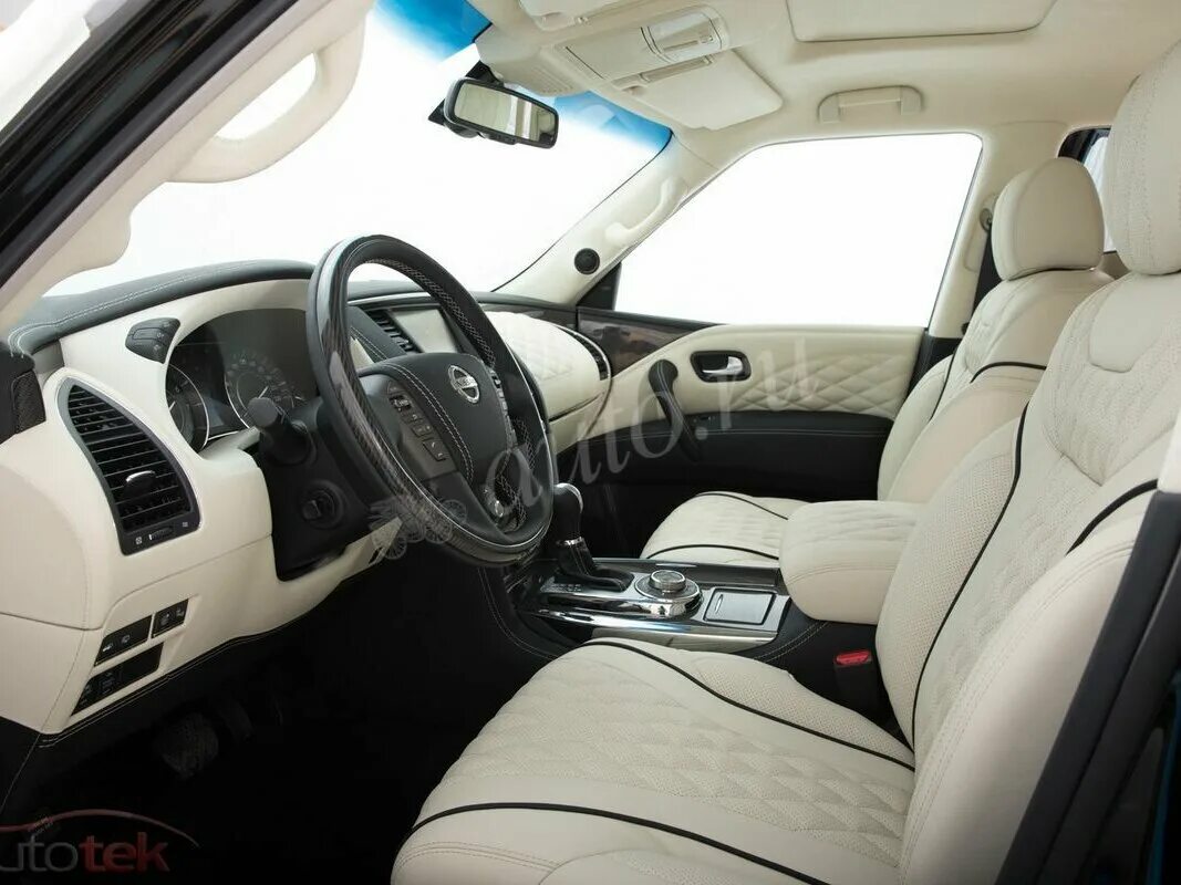 Ниссан патрол тюнинг салона Купить б/у Nissan Patrol VI (Y62) Рестайлинг 5.6 AT (405 л.с.) 4WD бензин автома