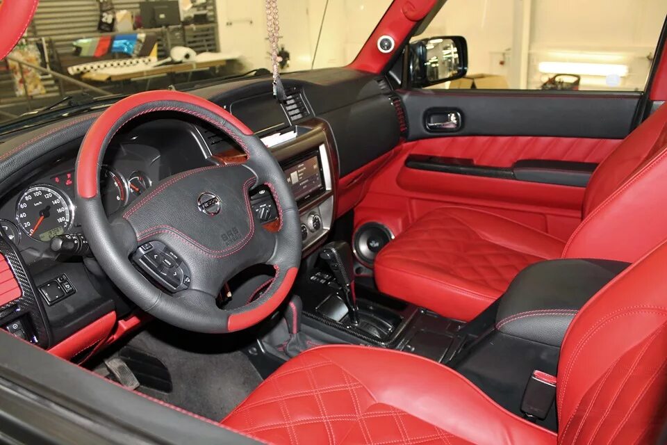 Ниссан патрол тюнинг салона Все идет своим ходом. - Nissan Patrol (Y61), 2007 года тюнинг DRIVE2