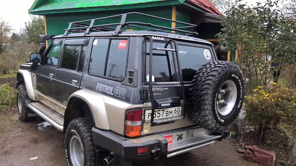 Ниссан патрол у60 тюнинг Сварил лесенку - Nissan Patrol GR I (Y60), 2,8 л, 1995 года тюнинг DRIVE2