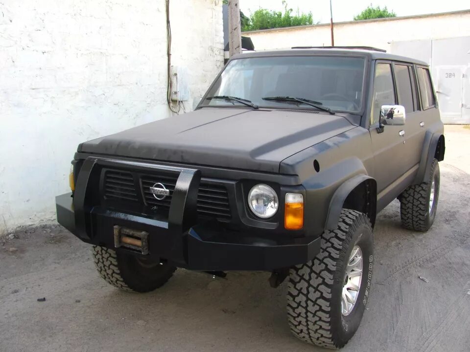 Ниссан патрол у60 тюнинг Передний силовой бампер на Nissan Patrol Y60 - Сообщество "Кулибин Club" на DRIV