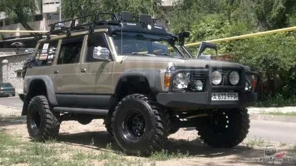 Ниссан патрол y60 фото Купить Дефлектор-козырек лобового стекла Nissan Safari-Patrol Y60 в Иркутске по 