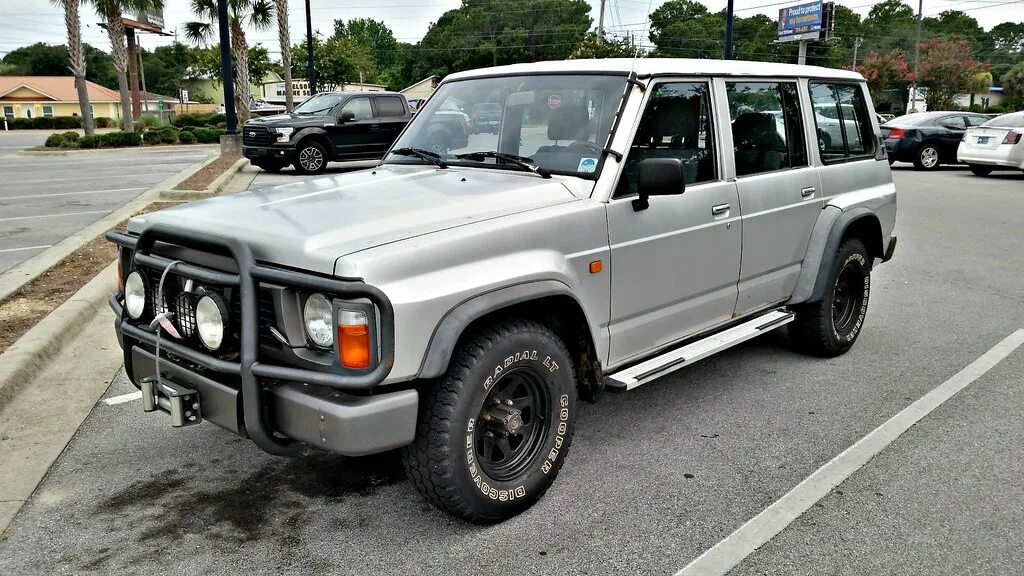 Ниссан патрол y60 фото Nissan Patrol Fourth generation (Y60; 1987–1997)Edit Fourt. Flickr