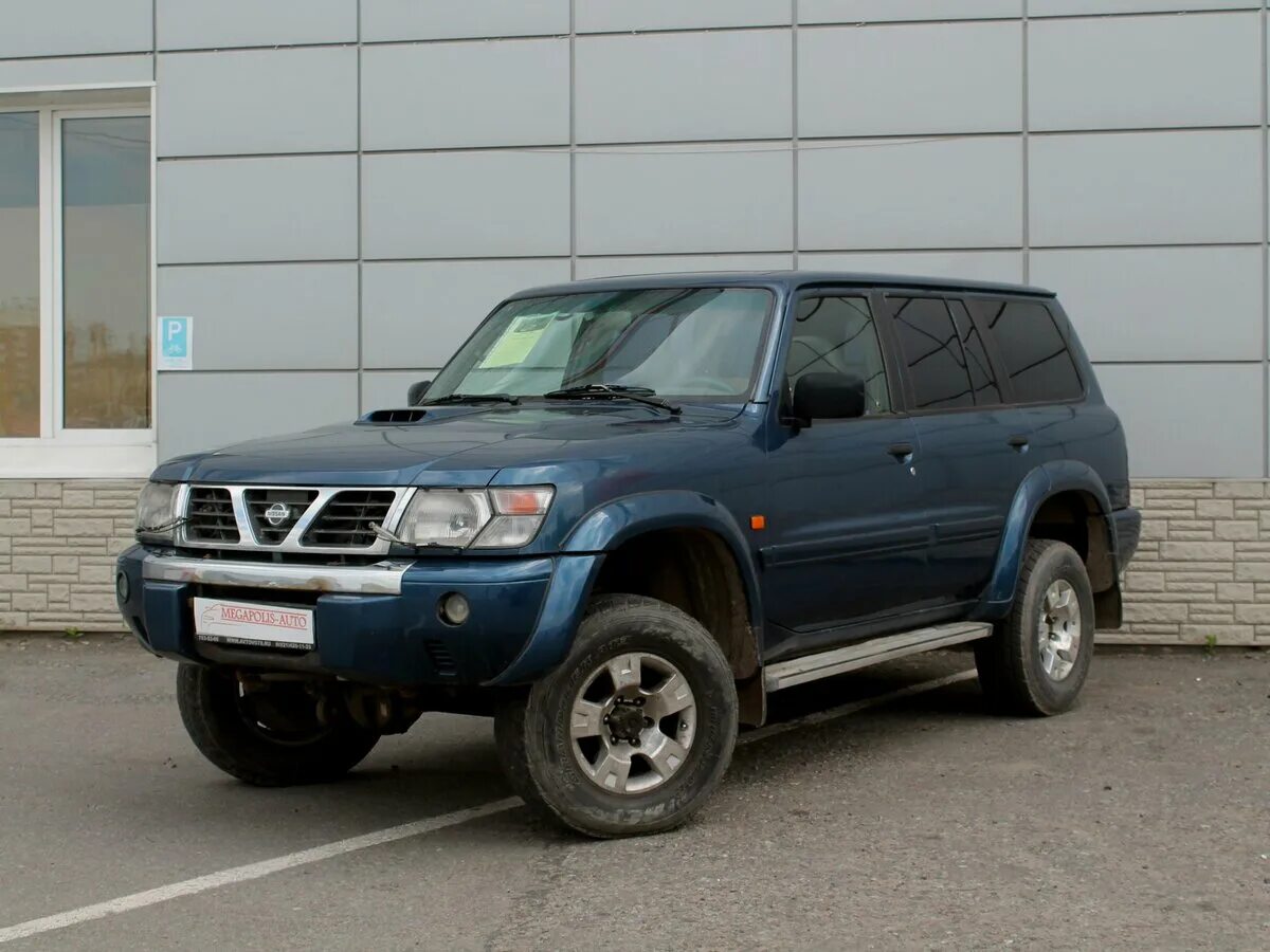 Ниссан патрол y61 3.0 дизель фото Купить б/у Nissan Patrol V (Y61) 3.0d AT (158 л.с.) 4WD дизель автомат в Санкт-П