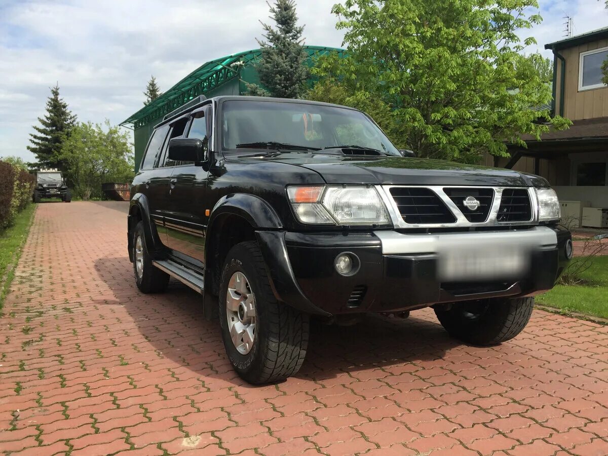 Ниссан патрол y61 3.0 дизель фото Купить б/у Nissan Patrol V (Y61) 3.0d MT (158 л.с.) 4WD дизель механика в Москве