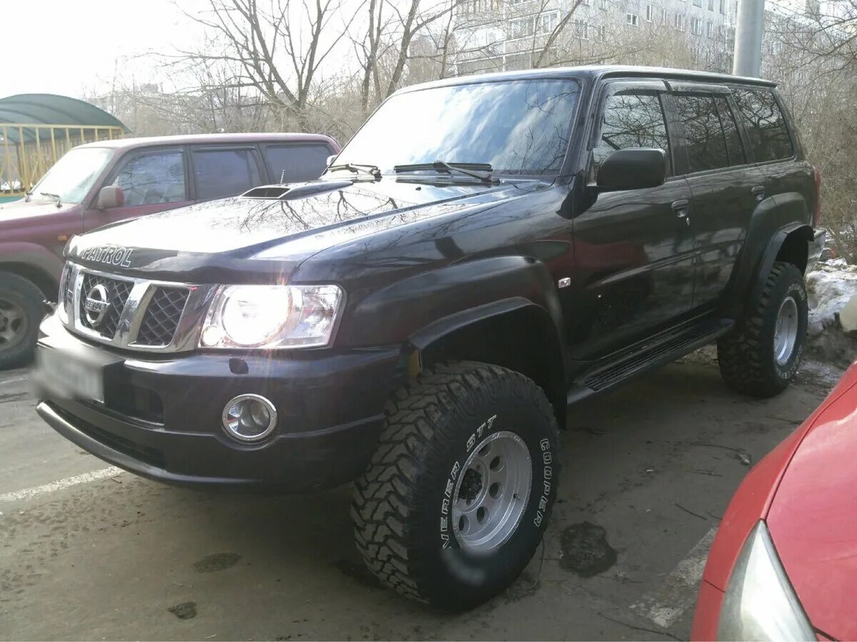 Ниссан патрол y61 3.0 дизель фото Купить б/у Nissan Patrol V (Y61) Рестайлинг 3.0d MT (160 л.с.) 4WD дизель механи