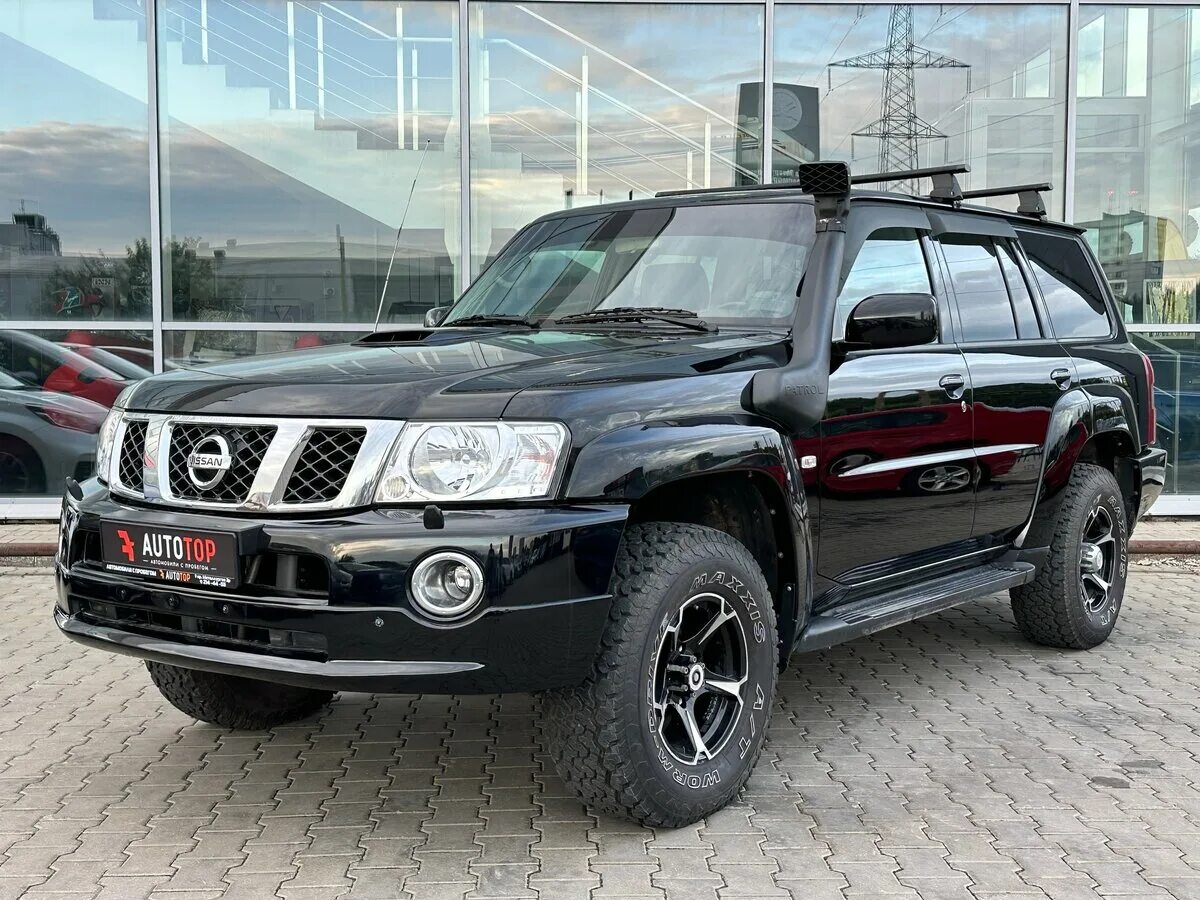 Ниссан патрол y61 рестайлинг тюнинг фото Купить б/у Nissan Patrol V (Y61) Рестайлинг 3.0d MT (160 л.с.) 4WD дизель механи