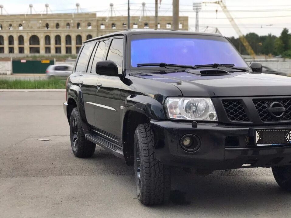 Ниссан патрол y61 рестайлинг тюнинг фото Купить б/у Nissan Patrol V (Y61) Рестайлинг 3.0d MT (160 л.с.) 4WD дизель механи