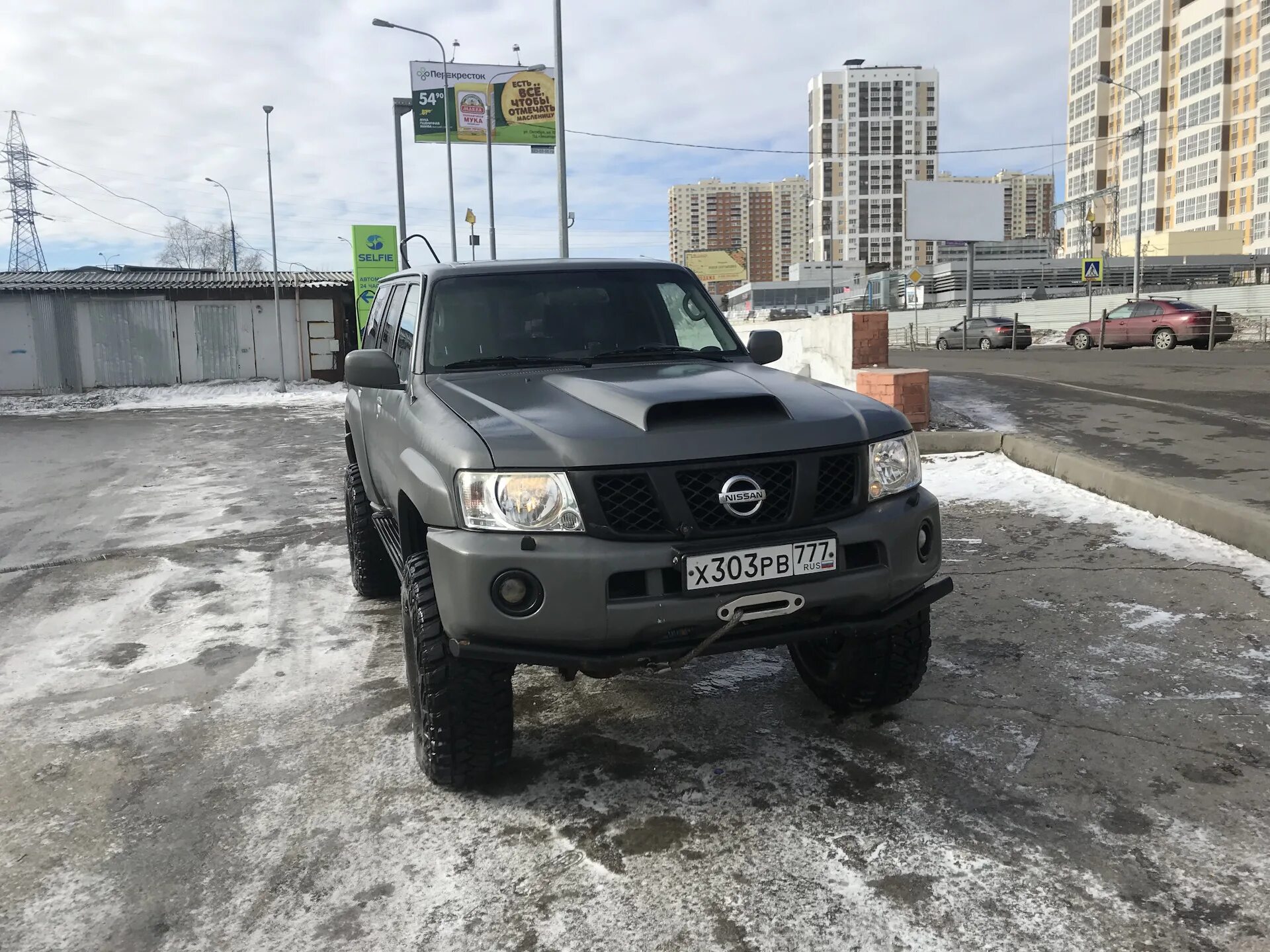 Ниссан патрол y61 рестайлинг тюнинг фото Ну вот и всЁ! теперь я тоже свапнутый. 1hd-ft - Nissan Patrol (Y61), 4,2 л, 2005