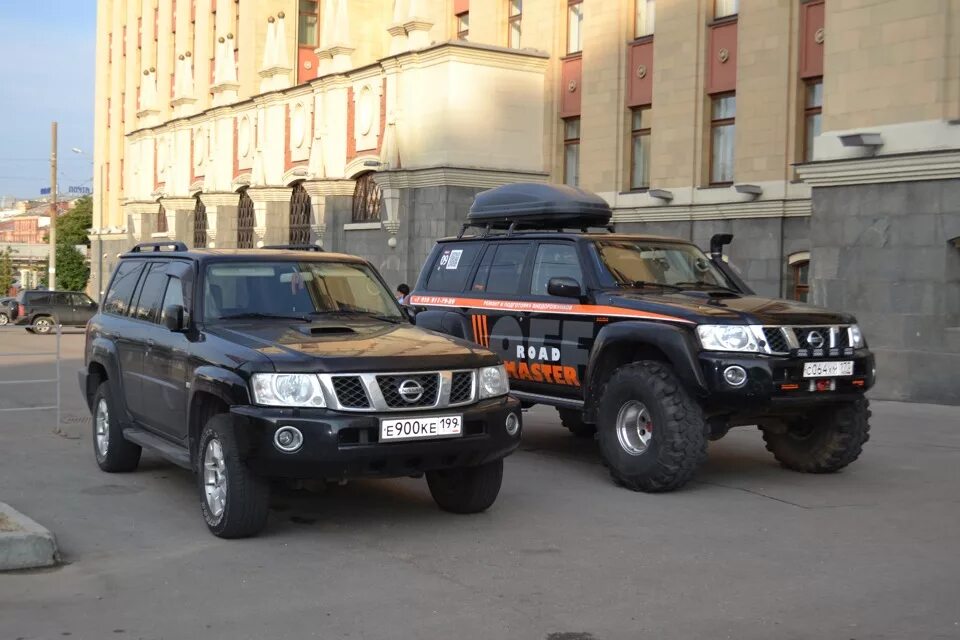 Ниссан патрол y61 рестайлинг тюнинг фото Неужели мой когда-то был таким? - Nissan Patrol (Y61), 3 л, 2007 года тюнинг DRI