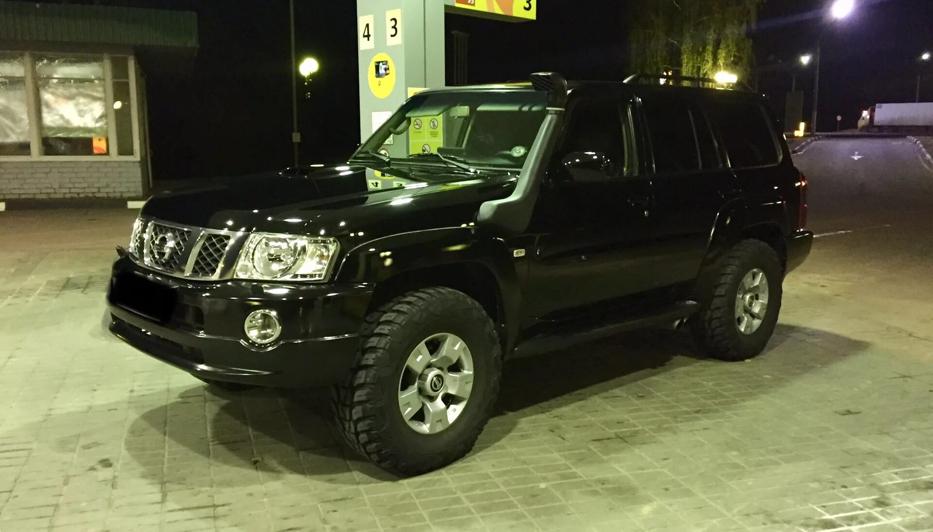 Ниссан патрол y61 рестайлинг тюнинг фото Наконец-то, пыльники поворотных кулаков. - Nissan Patrol (Y61), 3 л, 2008 года т