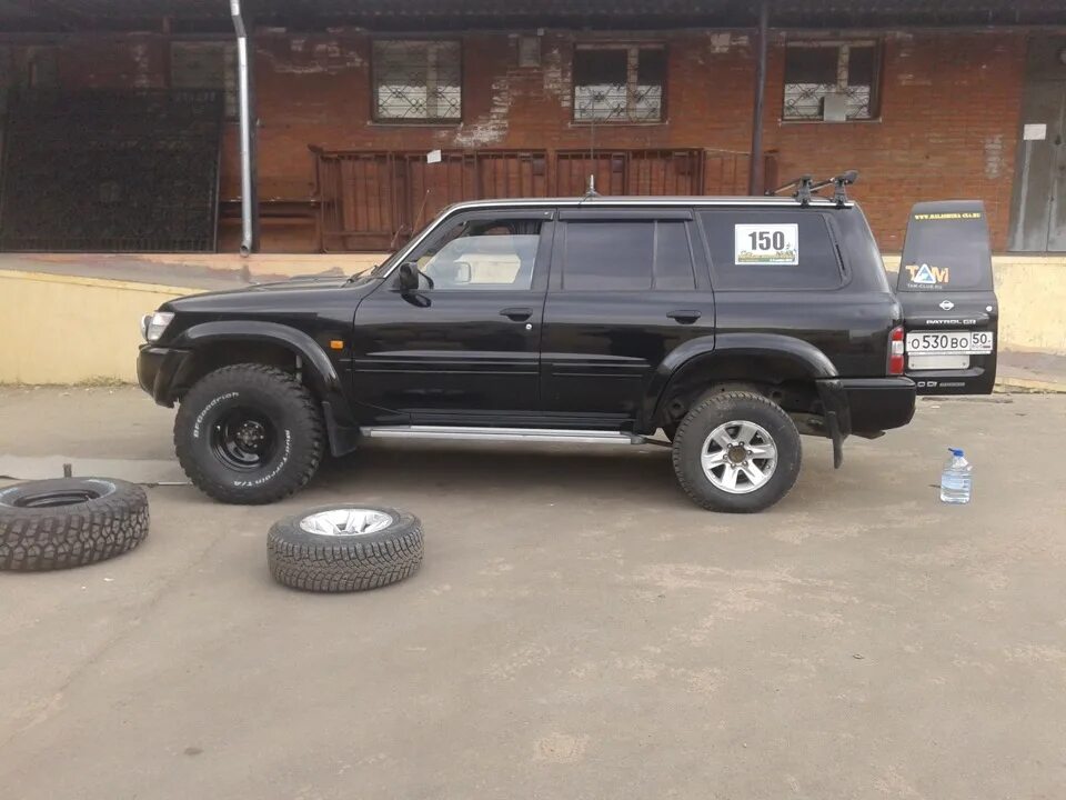 Ниссан патрол y61 рестайлинг тюнинг фото Весне дорогу! - Nissan Patrol GR II (Y61), 3 л, 2002 года тюнинг DRIVE2