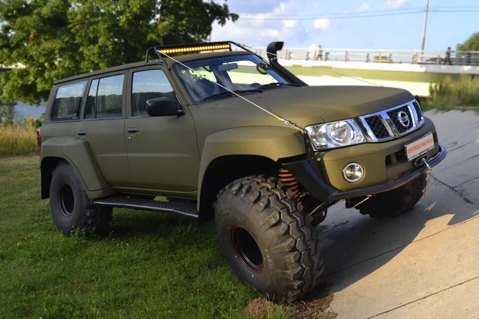 Ниссан патрол y61 тюнинг для бездорожья Ну вот и закончили монстра! - Nissan Patrol (Y61), 3 л, 2007 года тюнинг DRIVE2