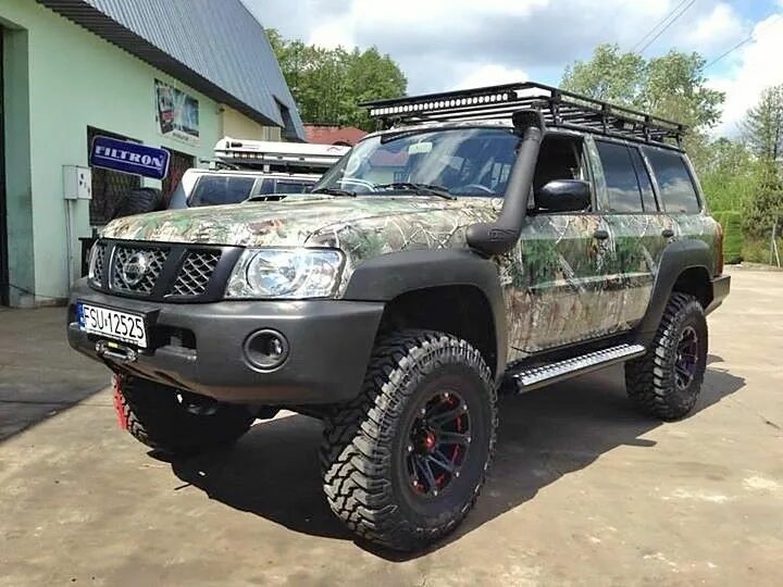 Ниссан патрол y61 тюнинг для бездорожья Nissan Patrol Y61 camo Architettura abitativa, Architettura