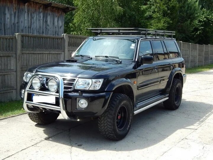 Ниссан патрол y61 тюнинг фото Багажник на крышу nissan patrol y60 y61 long bezsia купить с доставкой из Польши