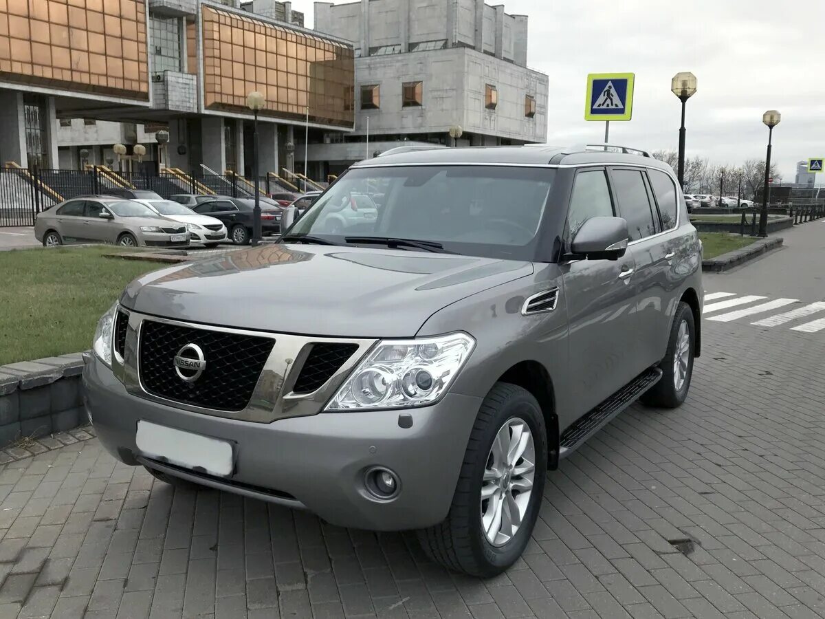 Ниссан патрол y62 фото Купить б/у Nissan Patrol VI (Y62) 5.6 AT (405 л.с.) 4WD бензин автомат в Москве: