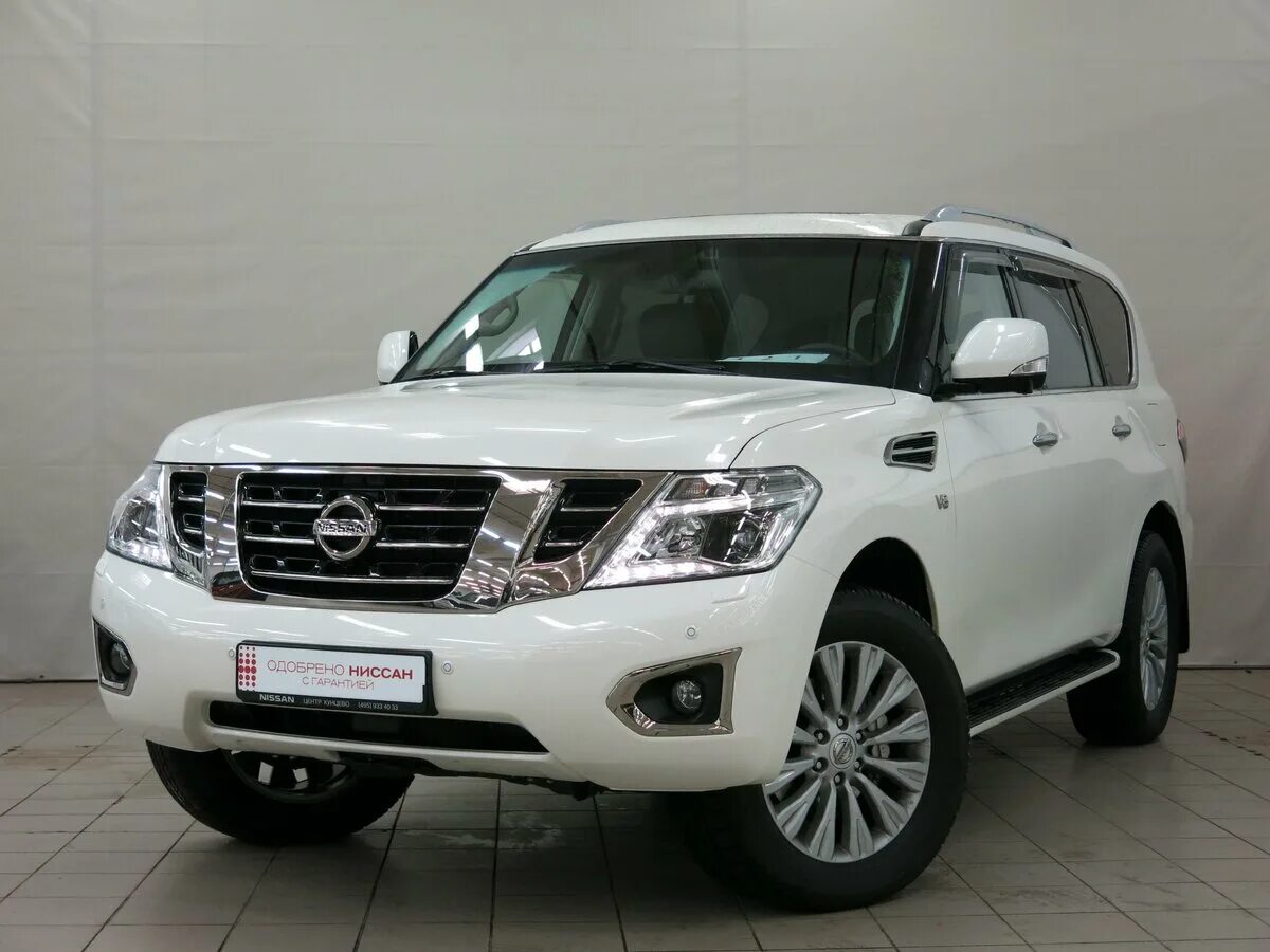 Ниссан патрол y62 фото Купить б/у Nissan Patrol VI (Y62) Рестайлинг 5.6 AT (405 л.с.) 4WD бензин автома