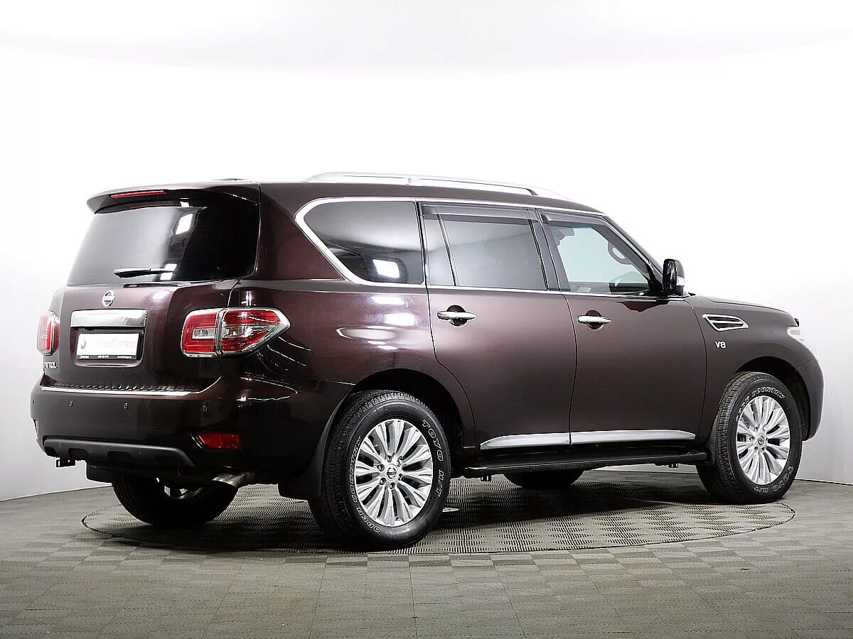 Ниссан патрол y62 фото Купить б/у Nissan Patrol VI (Y62) Рестайлинг 5.6 AT (405 л.с.) 4WD бензин автома