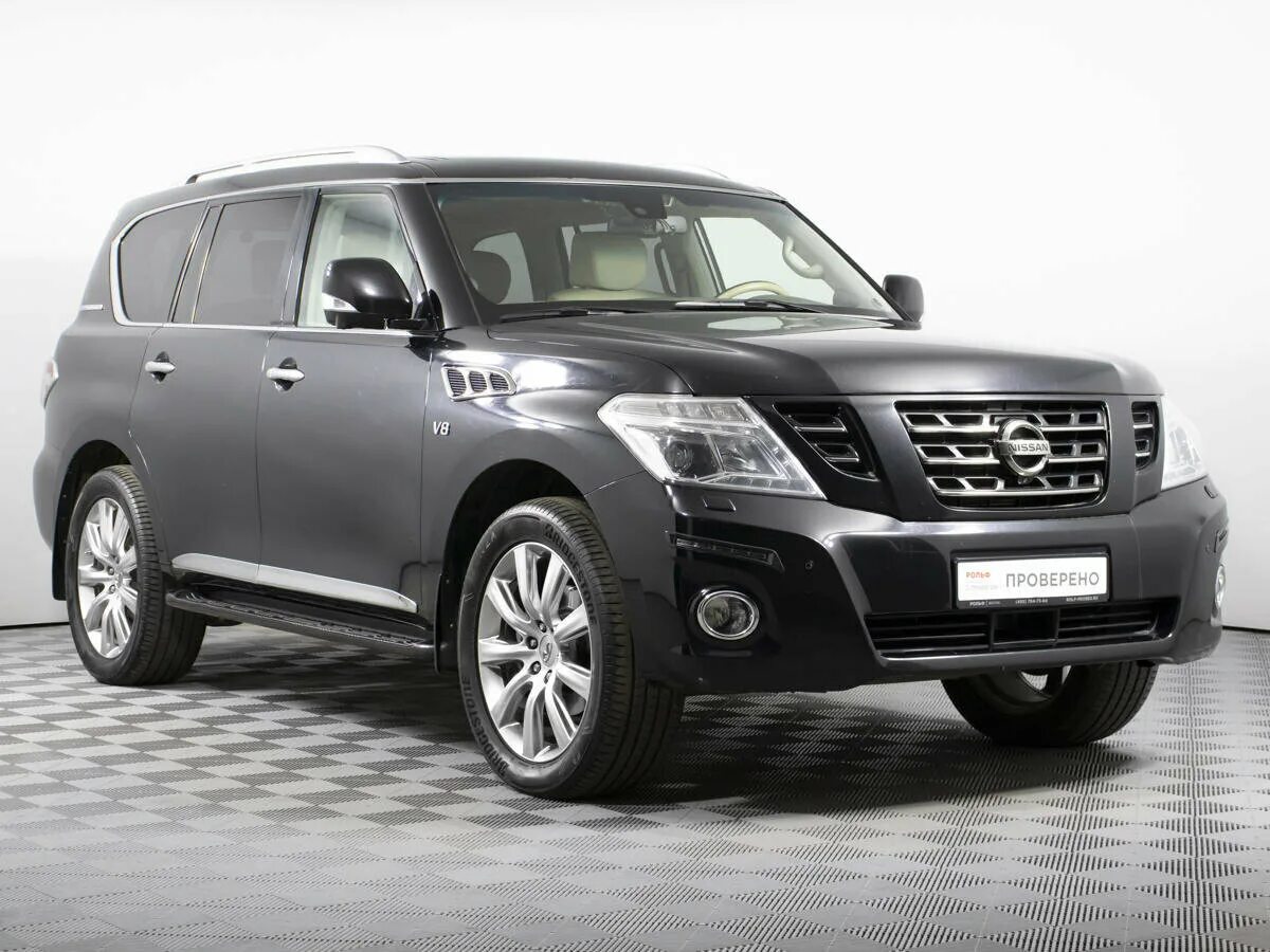 Ниссан патрол y62 фото Купить б/у Nissan Patrol VI (Y62) 5.6 AT (405 л.с.) 4WD бензин автомат в Москве:
