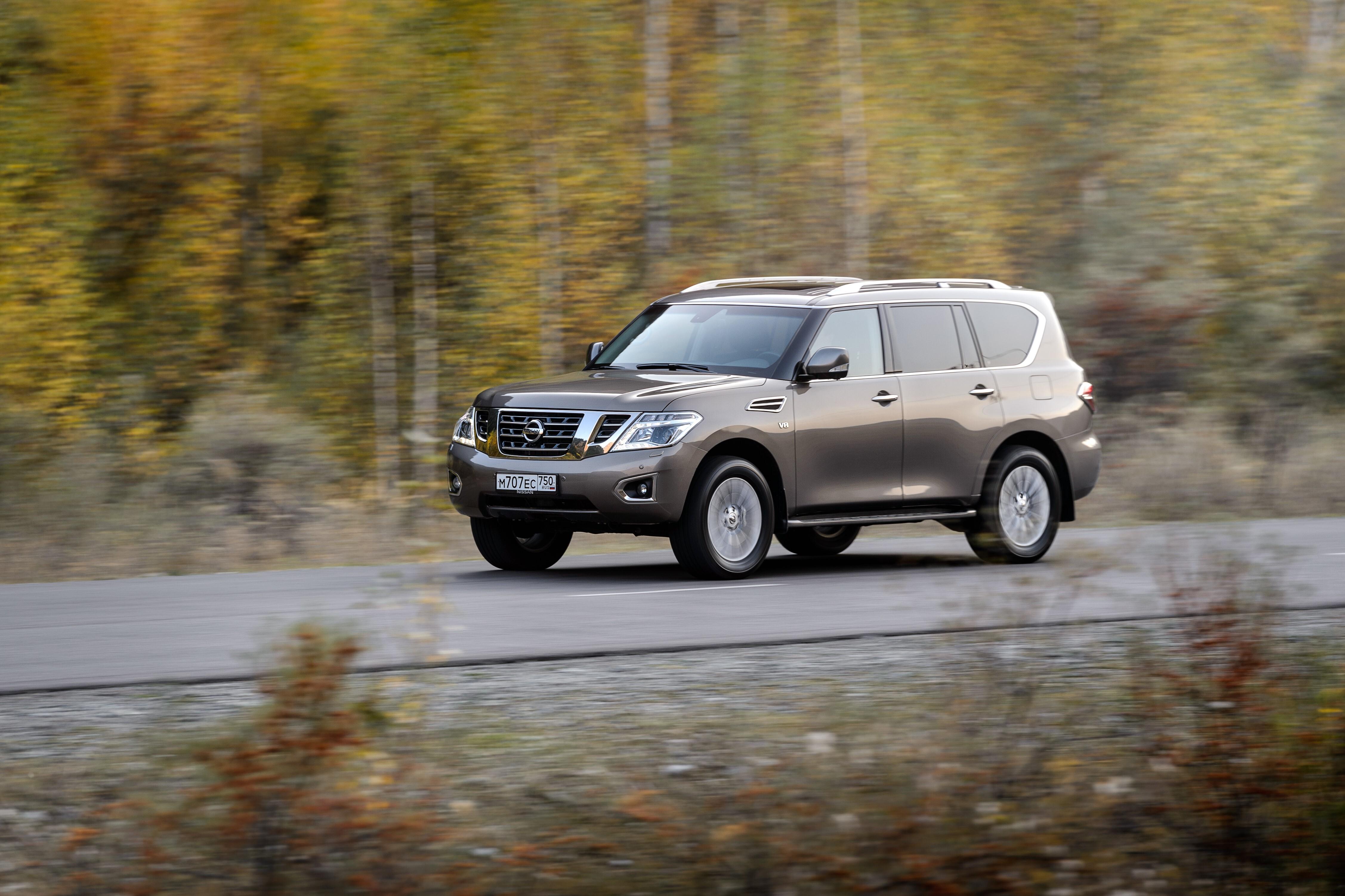 Ниссан патруль фото Nissan Patrol Y62 рестайлинг (2013 - 2018) Внедорожник - технические характерист