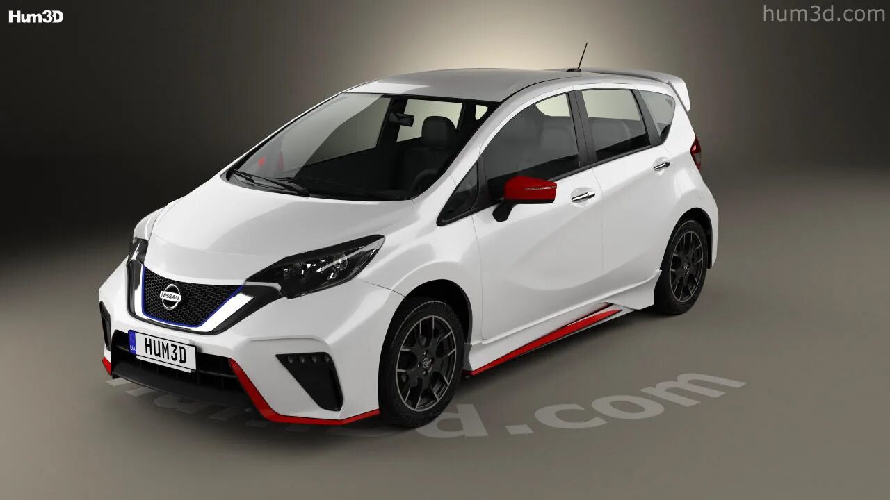 Ниссан пауэр фото 360 view of Nissan Note e-Power Nismo 2018 3D model - 3DModels store