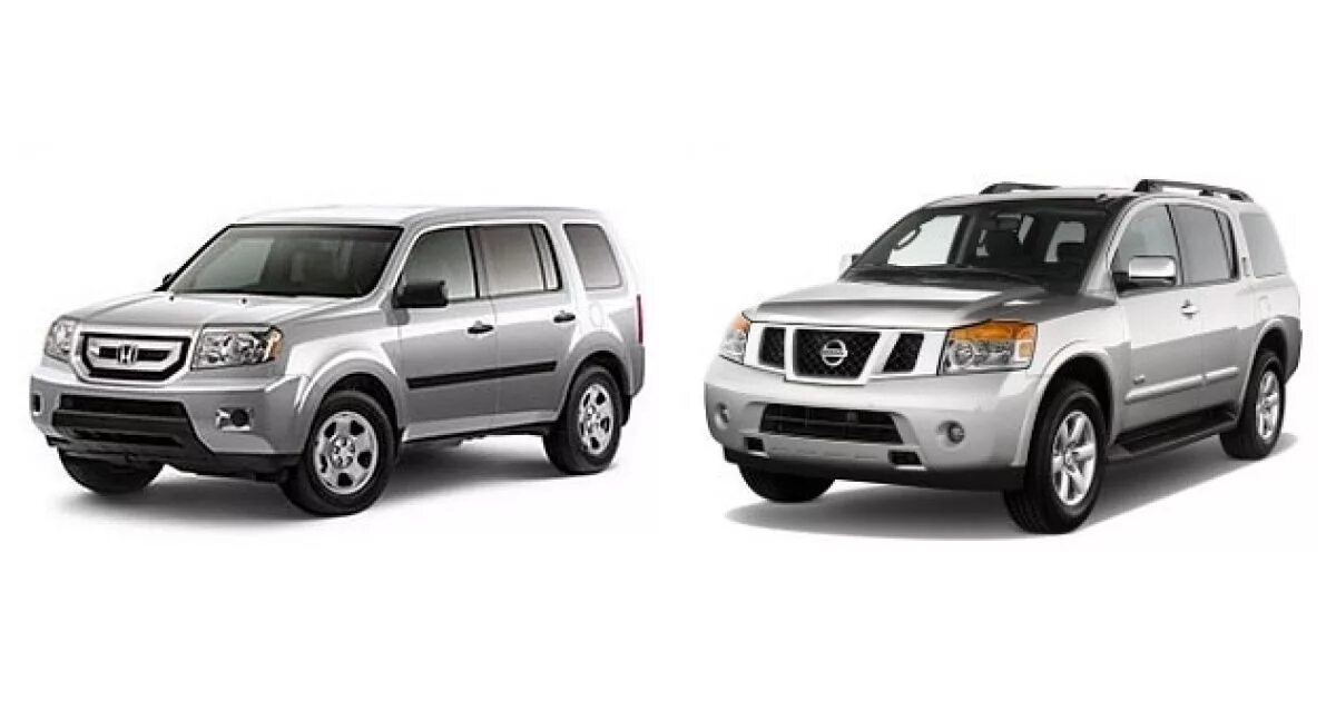 Ниссан пилот фото Порівнюємо Honda Pilot 2008 і Nissan Armada 2009