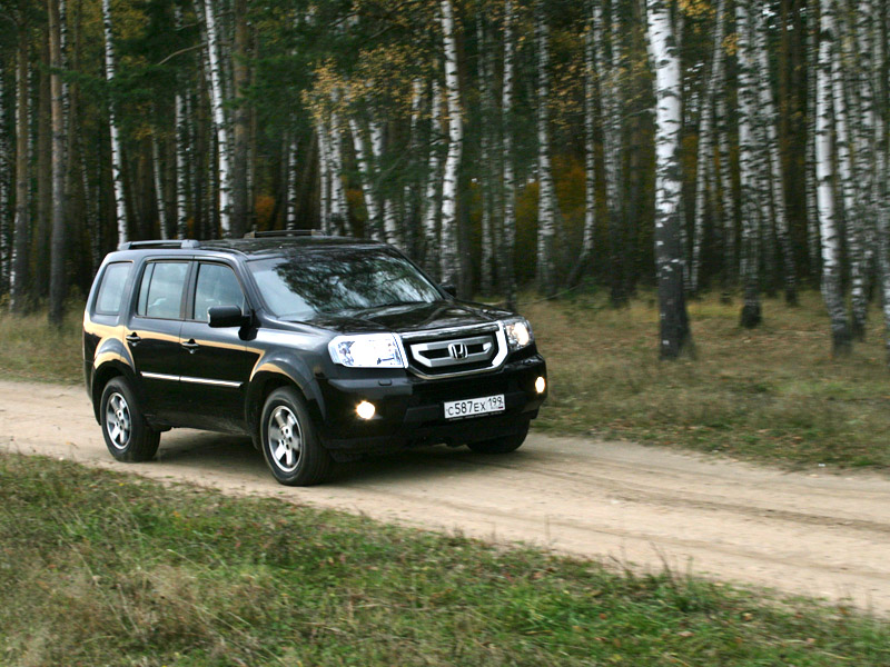 Ниссан пилот фото АВТОМОБИЛИ ВНЕДОРОЖНИКИ ТЕСТ Honda Pilot и Nissan Murano