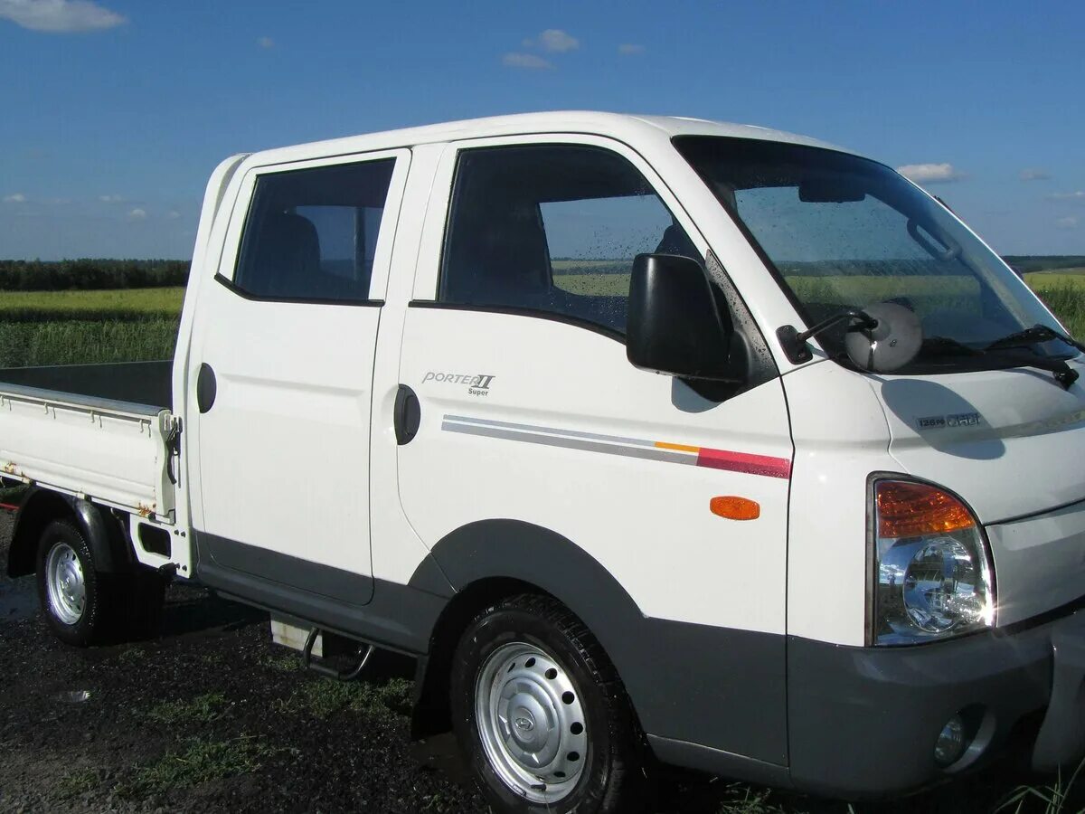 Ниссан портер фото Купить б/у Hyundai Porter II автомат в Белгороде: белый бортовой грузовик 2012 г