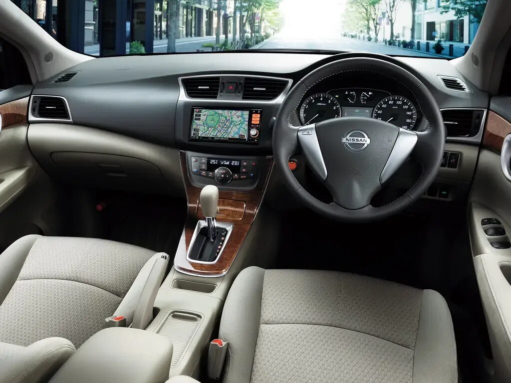 Ниссан праворукий фото Nissan Sylphy 2012, 2013, 2014, 2015, 2016, седан, 3 поколение, B17 технические 