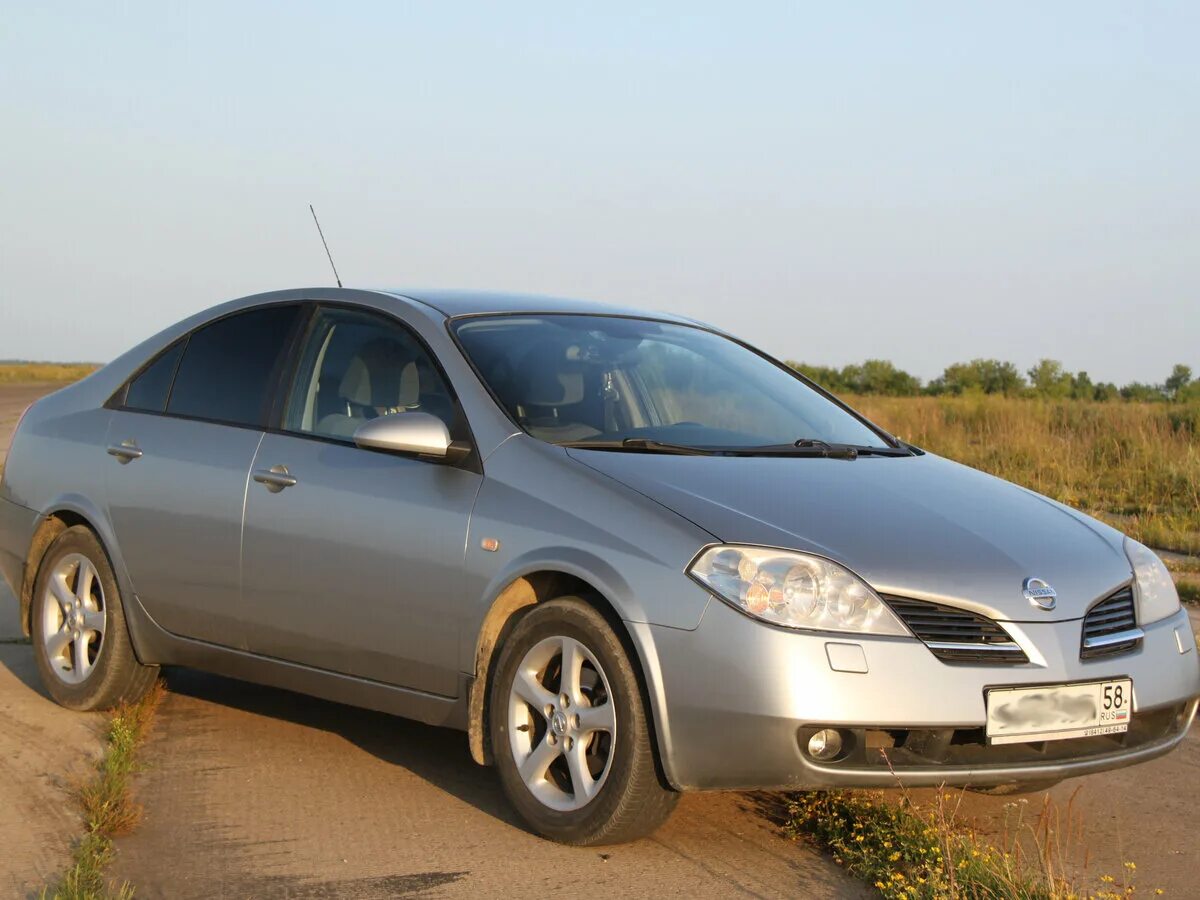 Ниссан премьера фото Купить б/у Nissan Primera III (P12) 1.6 MT (109 л.с.) бензин механика в Пензе: с
